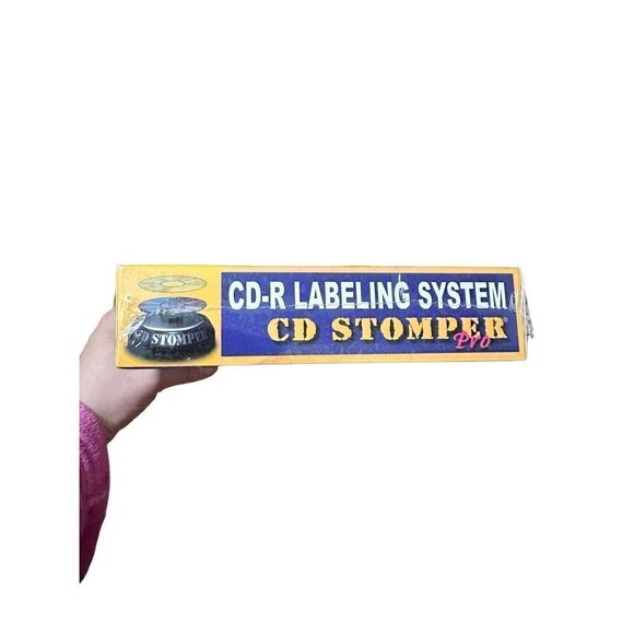 CD Stomper Pro CD Label Design Applicator System Kit 1999 NEW SEALED PC and Mac - Picture 6 of 8